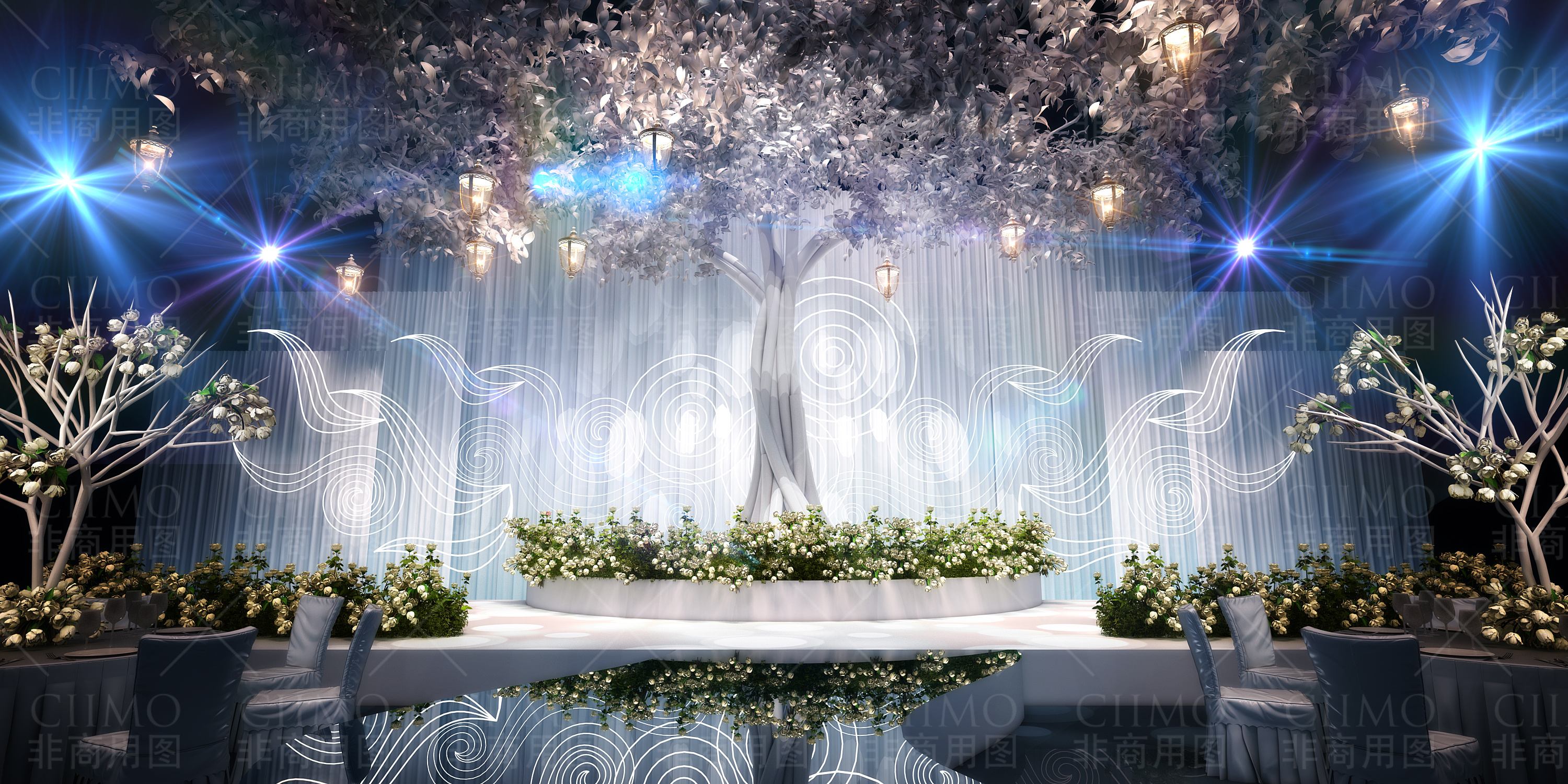 宴会/婚礼3d效果图