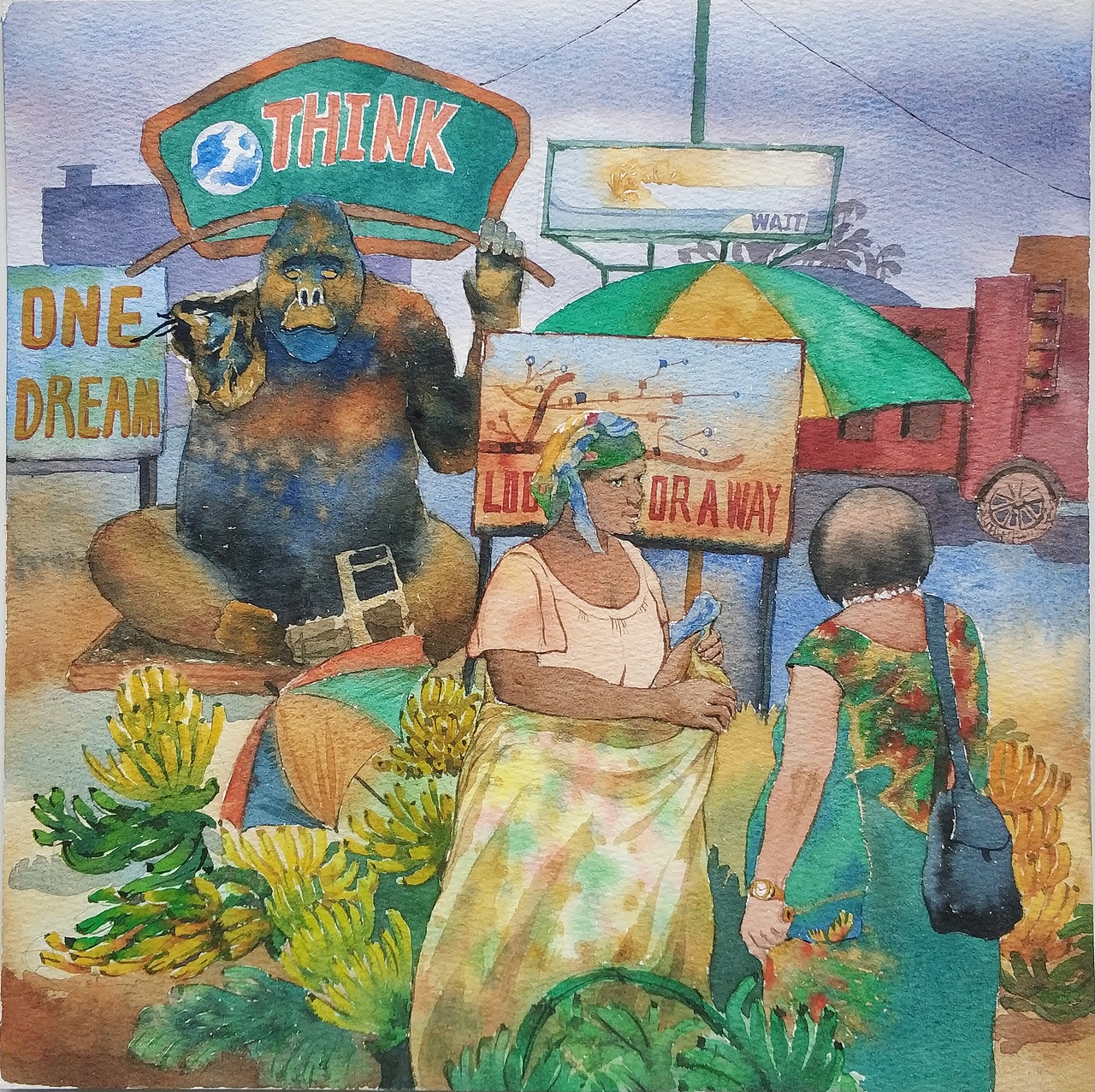 集市（图ZMTMyODU5ODcy） - 商业插画 - 站酷设计师水了个彩原创素材 - 站酷ZCOOL