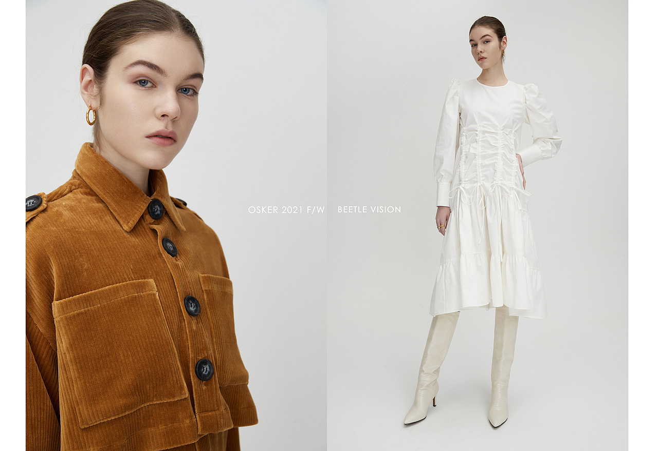 欧美品牌女装LOOKBOOK拍摄作品