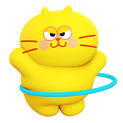 【蛋黄猫3D篇3】表情上线（图ZMjUxMjQyMDAw） - 网络表情 - 站酷设计师李纬一原创素材 - 站酷ZCOOL