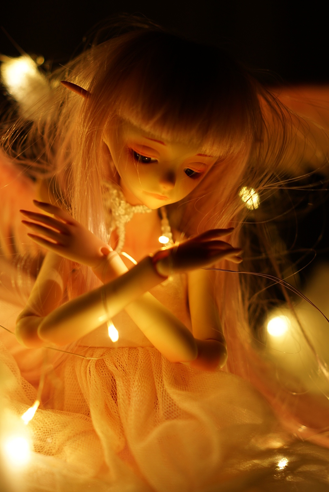 bjd娃娃天使人偶