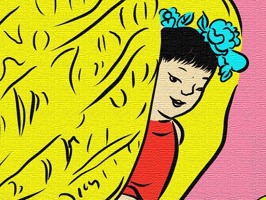 花生里的小孩儿