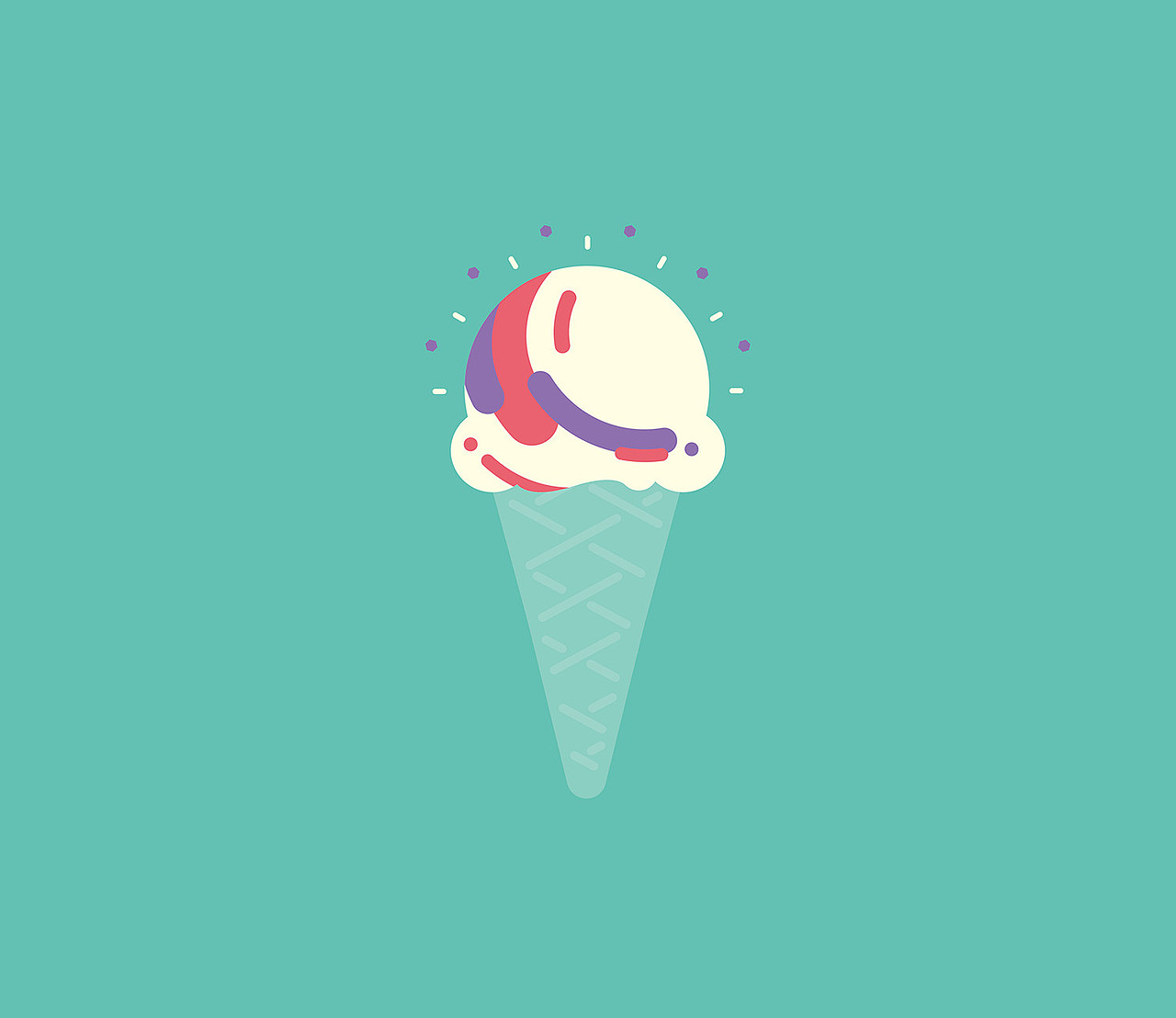 icecream创意插画