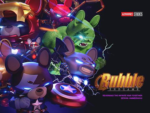 【Avengers: Endgame】BUBBLE系列插画