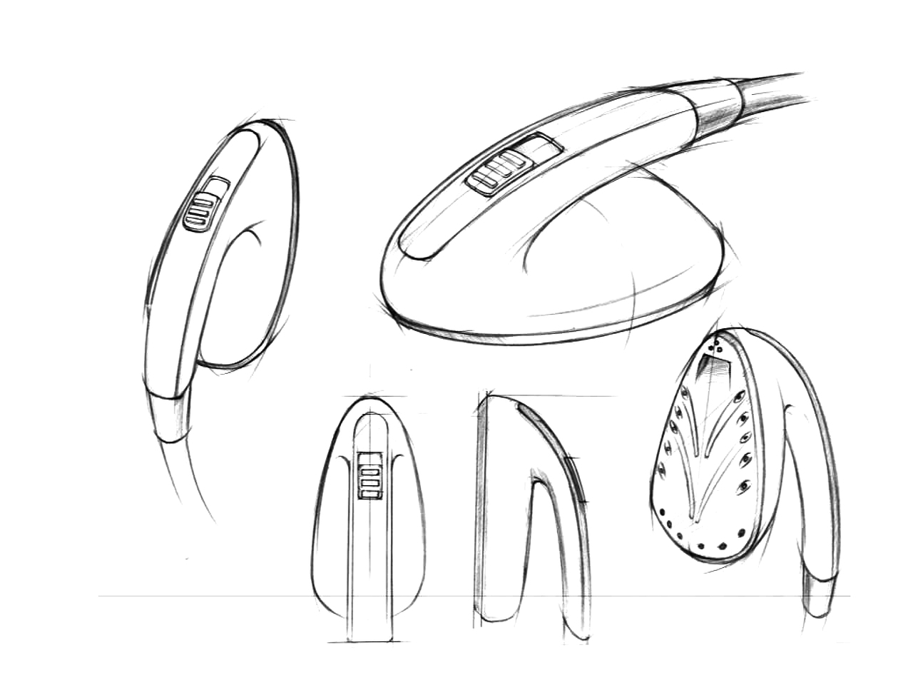 立式挂烫机手绘