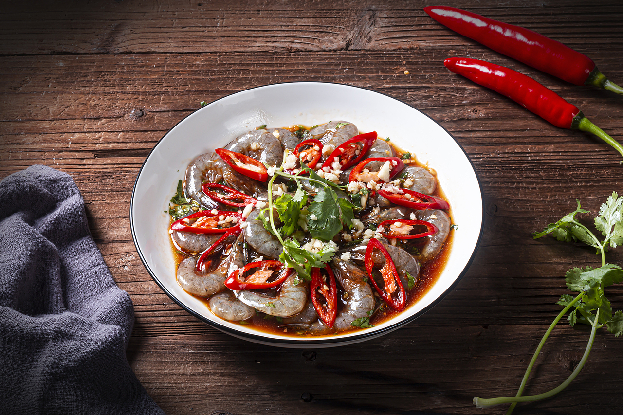 潮汕生腌产品拍摄