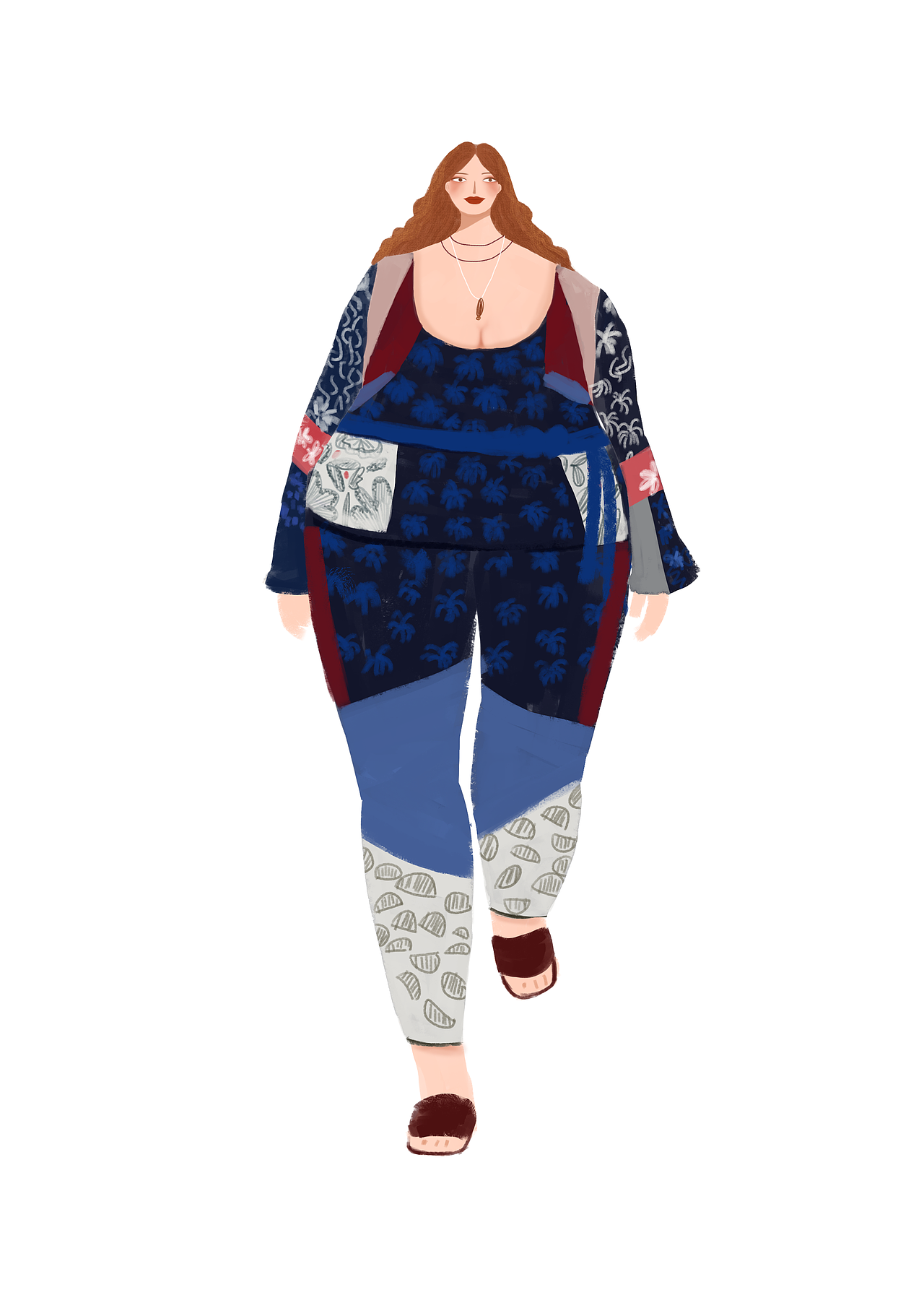 2019春夏女装系列篇之ETRO（图ZMTI5NjYwODc2） - 商业插画 - 站酷设计师圆镜原创素材 - 站酷ZCOOL