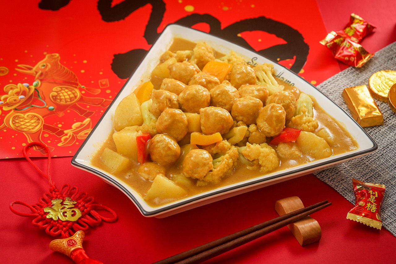 2021辛丑年纯素年夜饭①五福临门宴