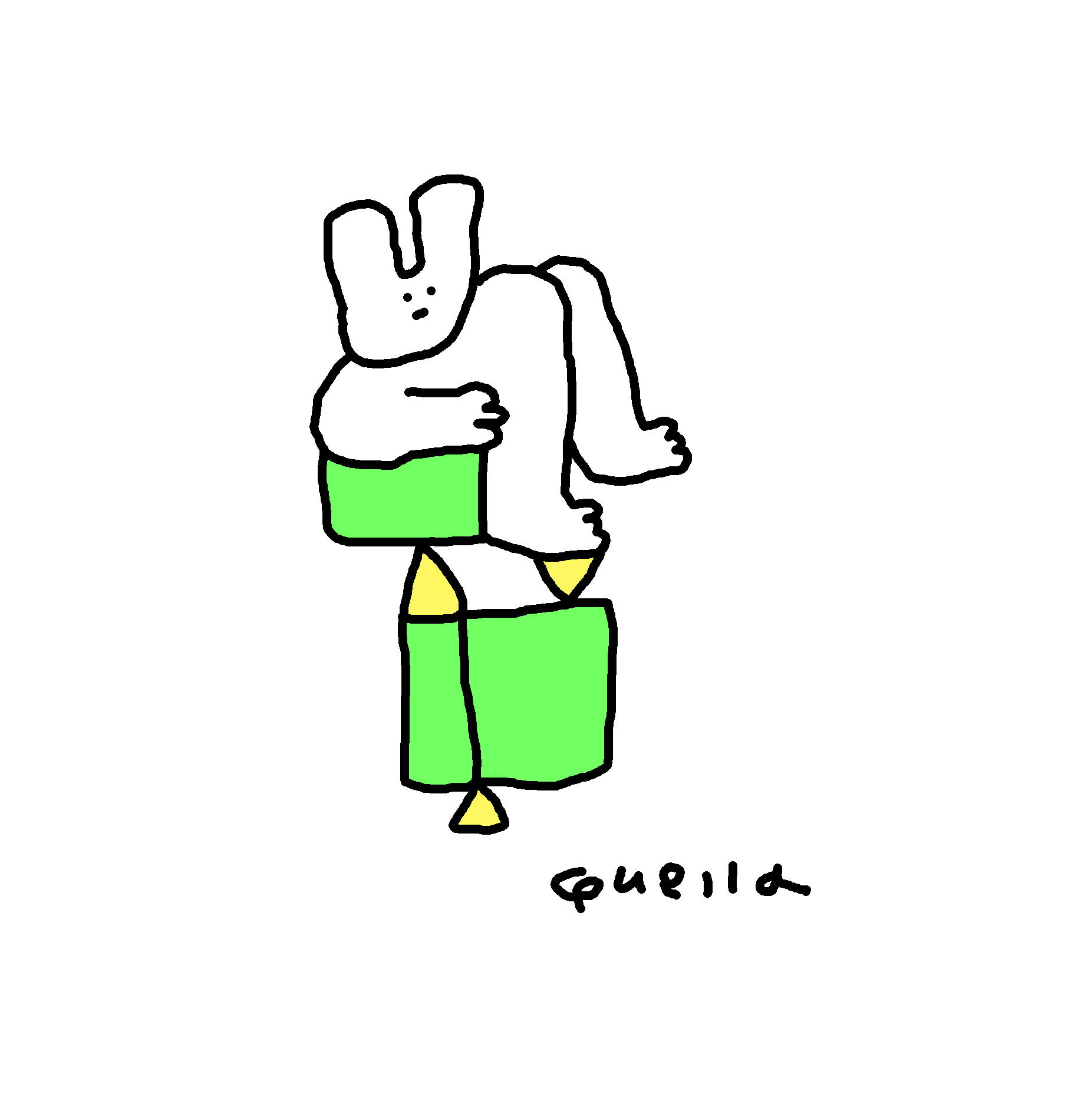 兔子|插画|涂鸦/潮流|熊丹毅 - 原创作品 - 站酷 (zcool)