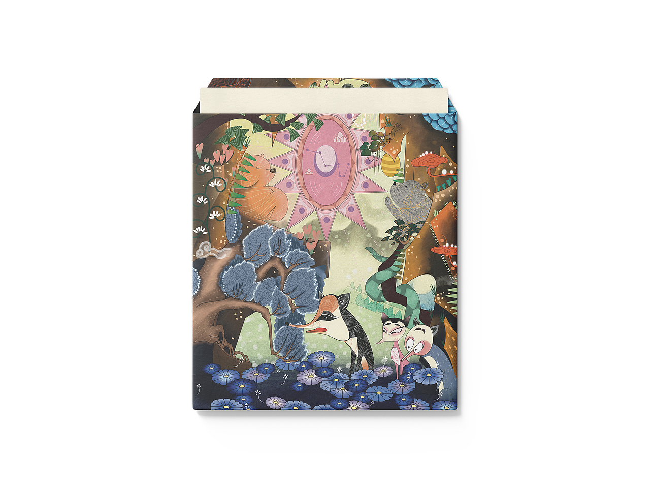 动物博物馆文创系列（2）| 狐狸 插画（图ZMjY2MDMxOTQ4） - 品牌 - 站酷设计师插画师_小能原创素材 - 站酷ZCOOL