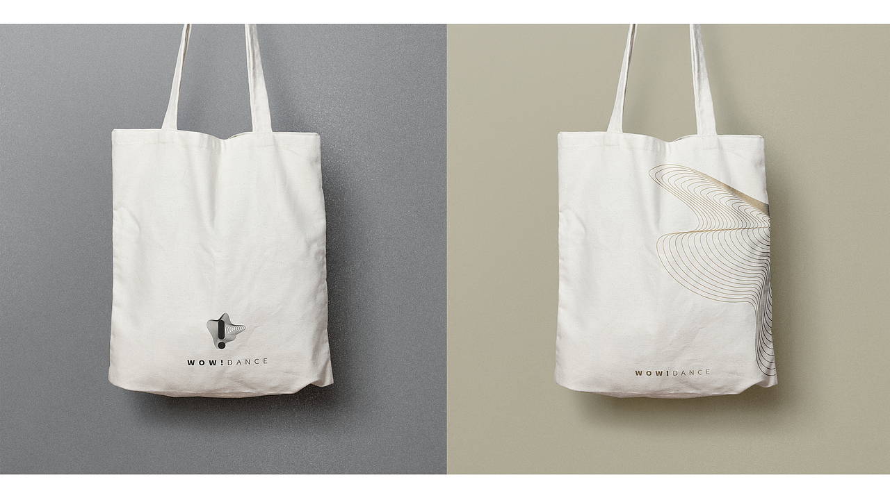 【比如】沃舞舞蹈标志视觉