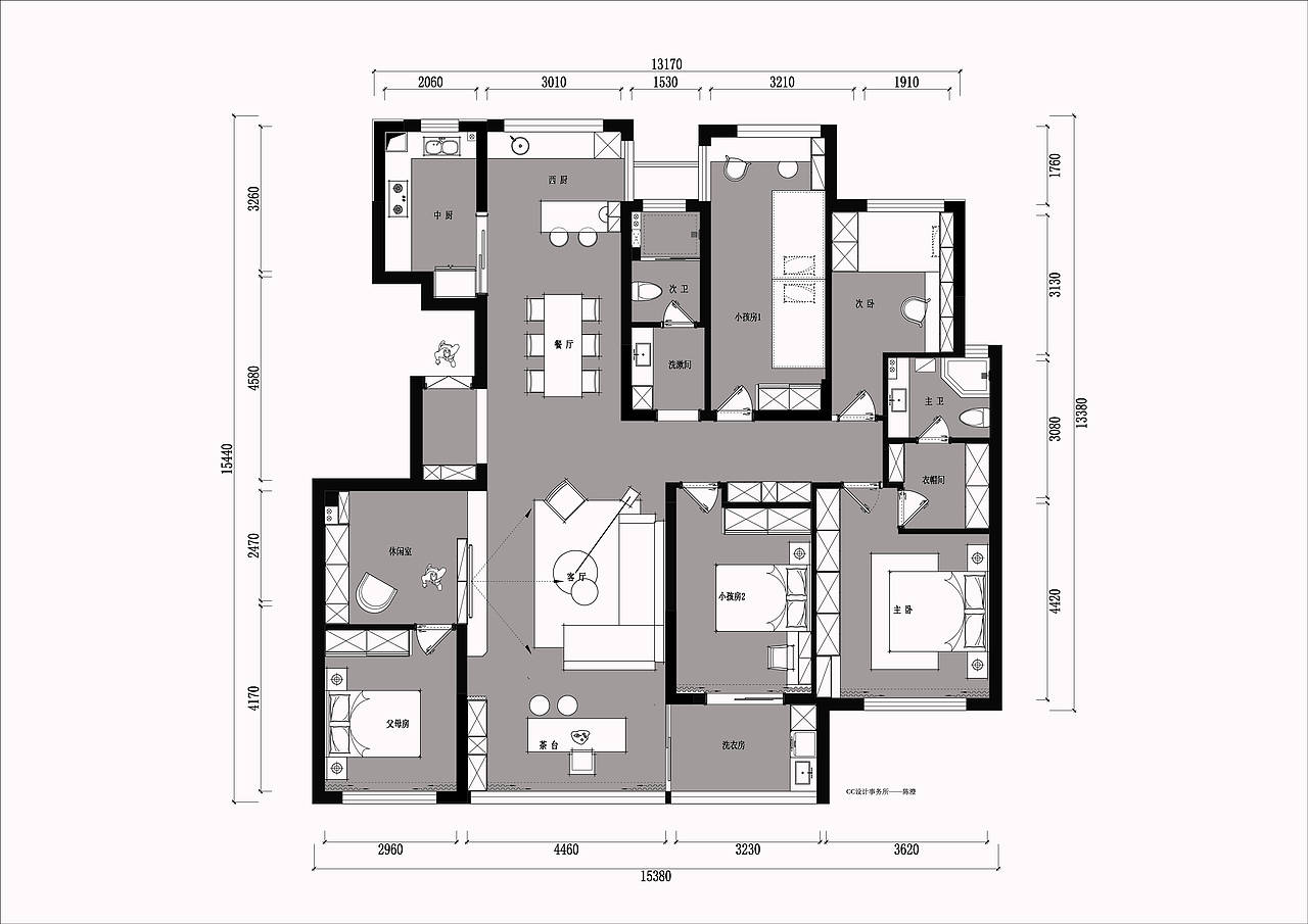 《CC设计事务所》 美的.梧桐庄园——现代极简（图ZMjY0MTI3ODE2） - 家装设计 - 站酷设计师湖南澄舍建构原创素材 - 站酷ZCOOL