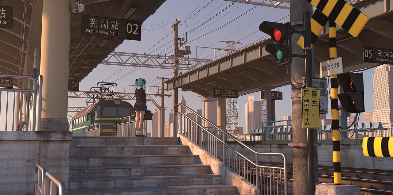 3D辅助二次元场景 第二弹