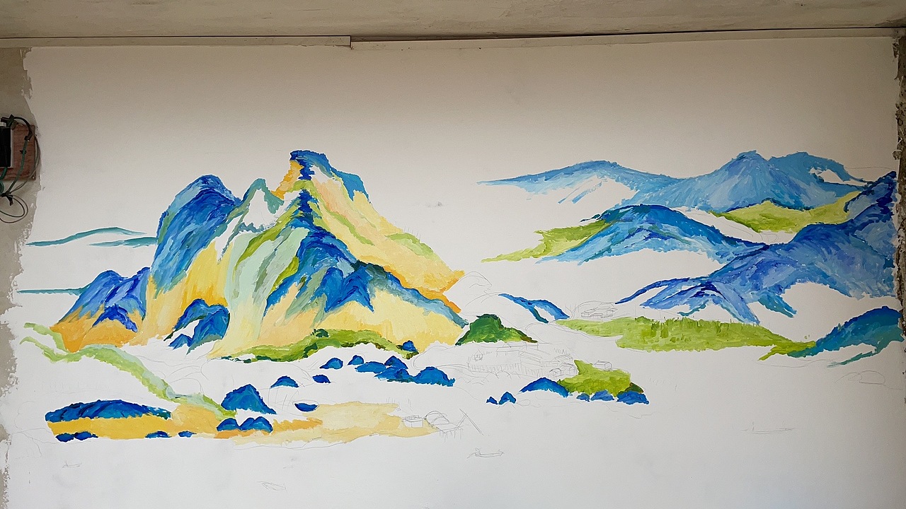 墻繪（圖ZMzc5MTcwMDEy） - 創(chuàng)作習(xí)作 - 站酷設(shè)計師手中筆原創(chuàng)素材 - 站酷ZCOOL