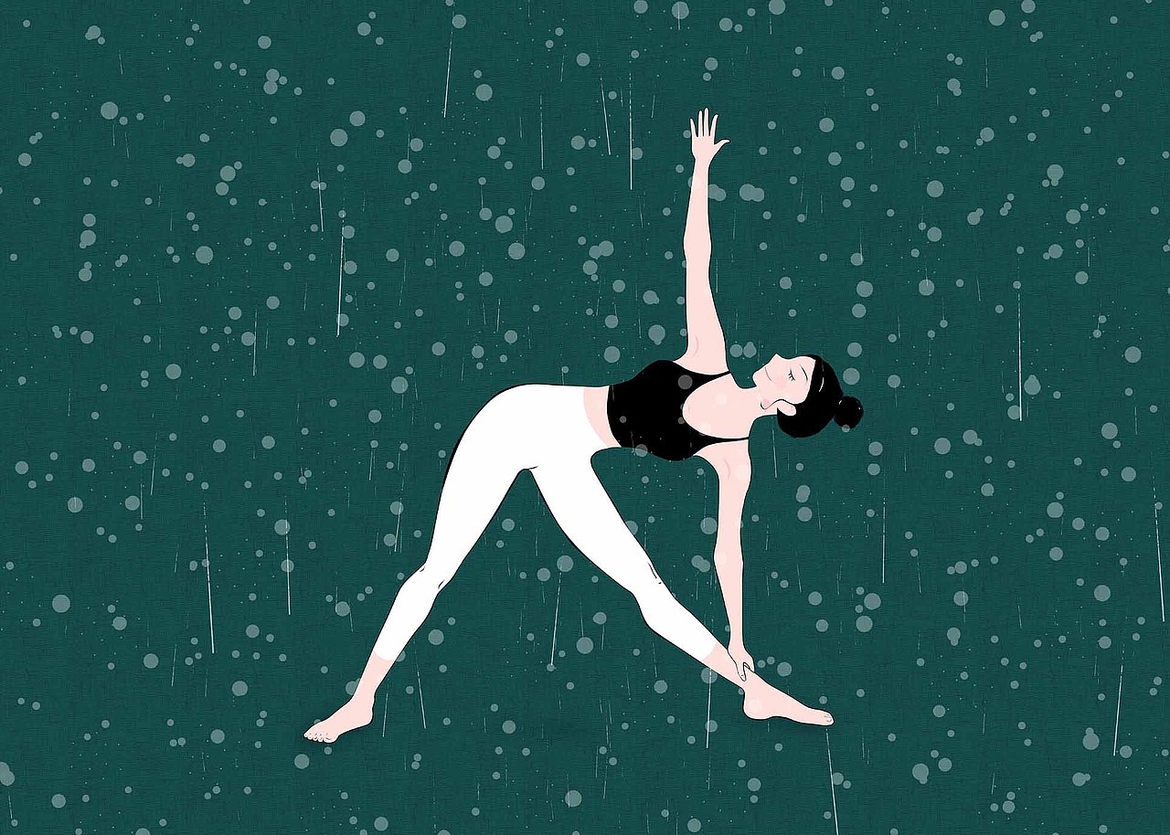 瑜伽|平面|图案|独归者_原创作品-站酷zcool