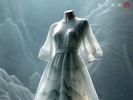服装设计 | 把千里江山穿在身上