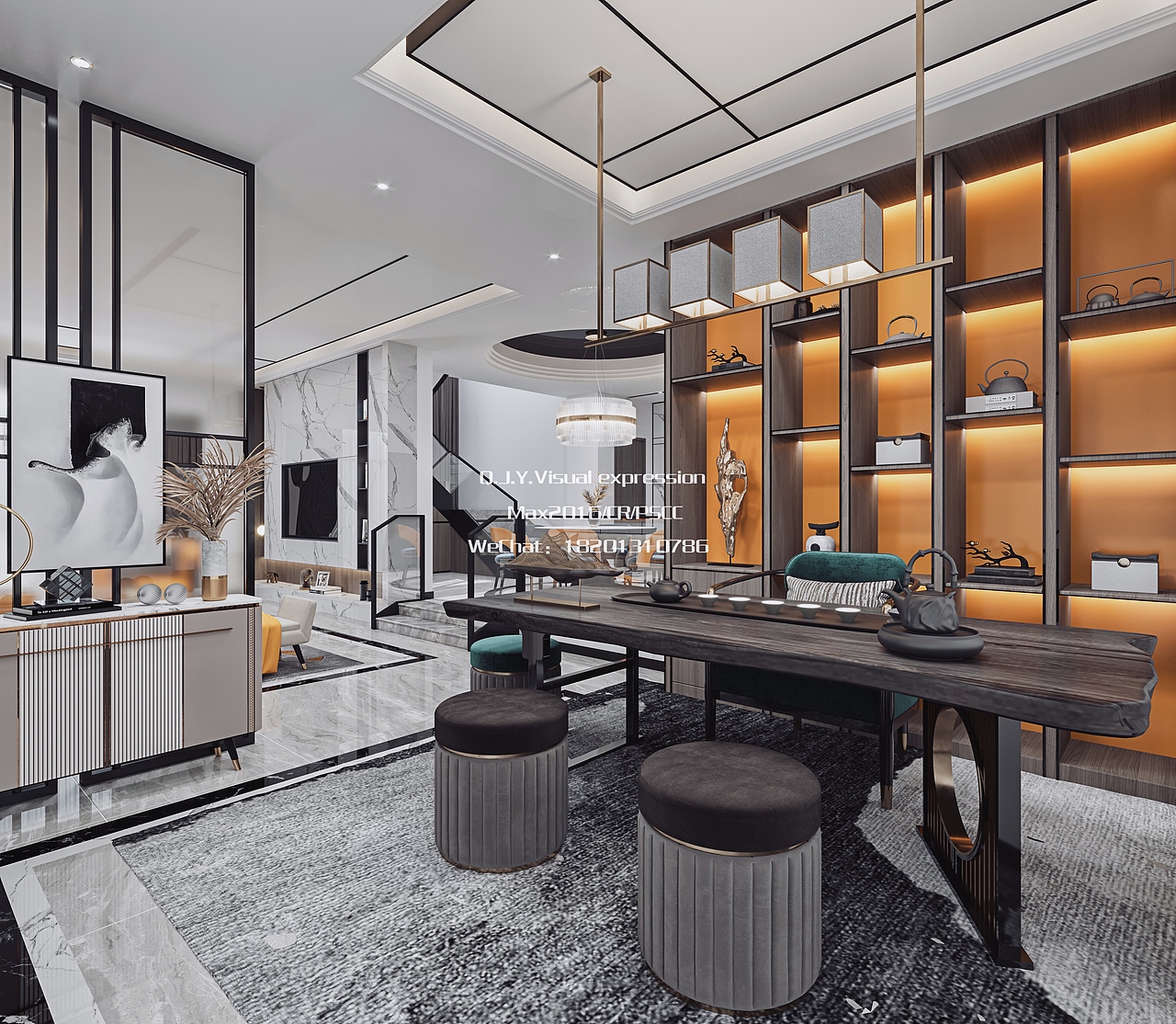 现代家装（图ZMjI2MzcwNjky） - 家装设计 - 站酷设计师画图匠Qu原创素材 - 站酷ZCOOL