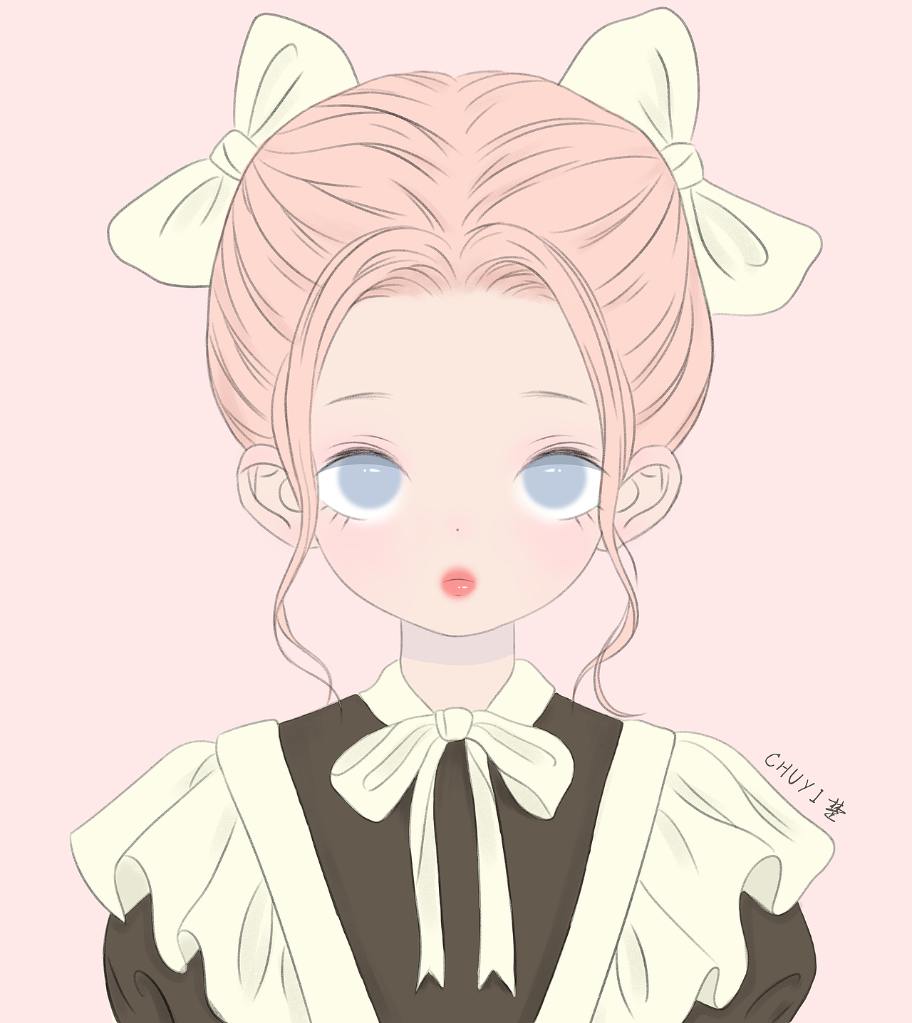 手绘头像（图ZMjU4MzY1NjAw） - 商业插画 - 站酷设计师楚眙原创素材 - 站酷ZCOOL