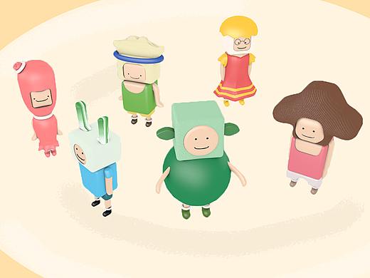 【C4D】趣&味（個人主頁-ZNTQ4NDEwNjQ=） - 人物/生物 - 站酷設(shè)計師邱準(zhǔn)原創(chuàng)素材 - 站酷ZCOOL