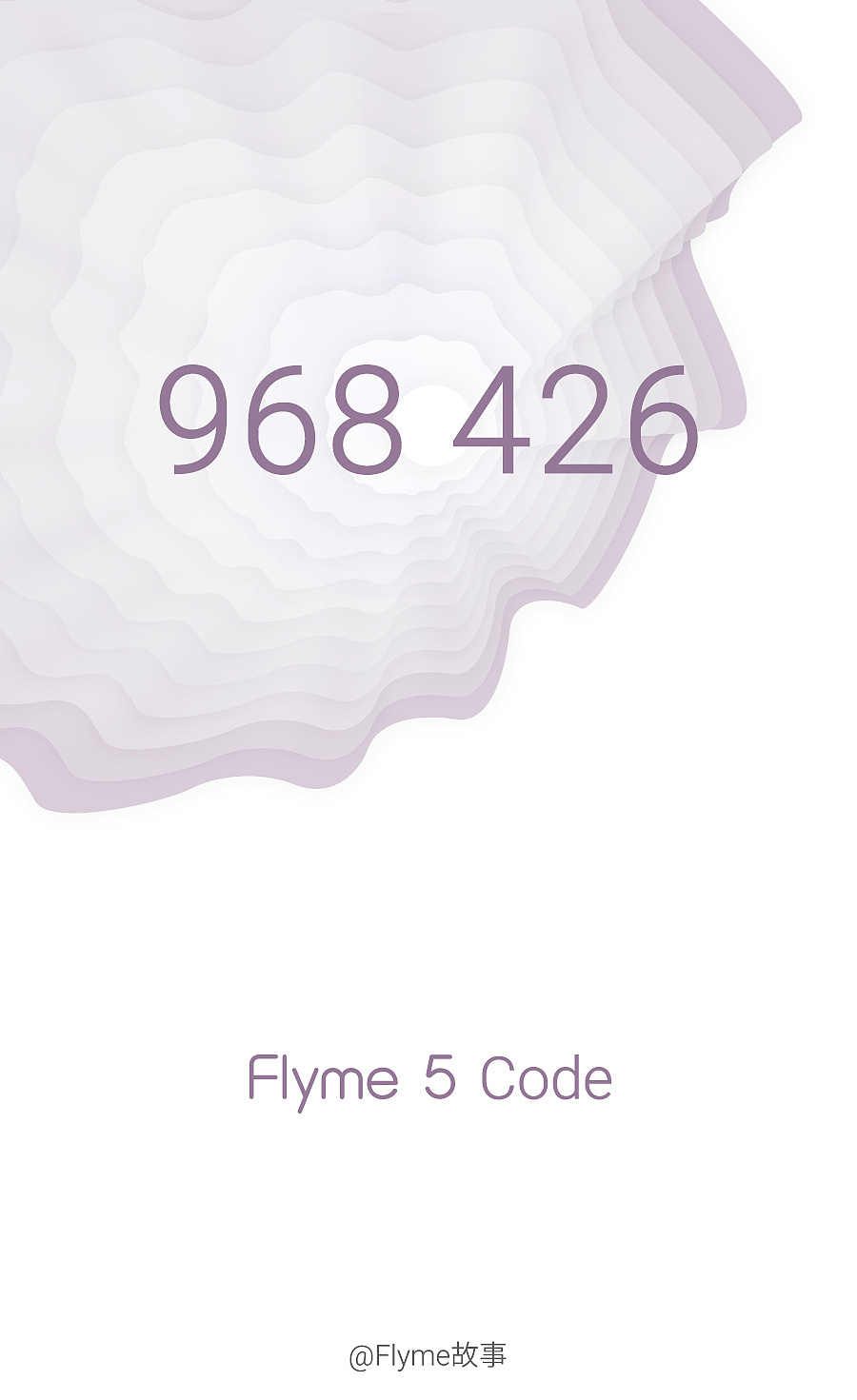 2015年 —— 魅族 Flyme 5 发布会密码海报（图ZMTY5NDcxODA4） - 海报 - 站酷设计师城楠原创素材 - 站酷ZCOOL