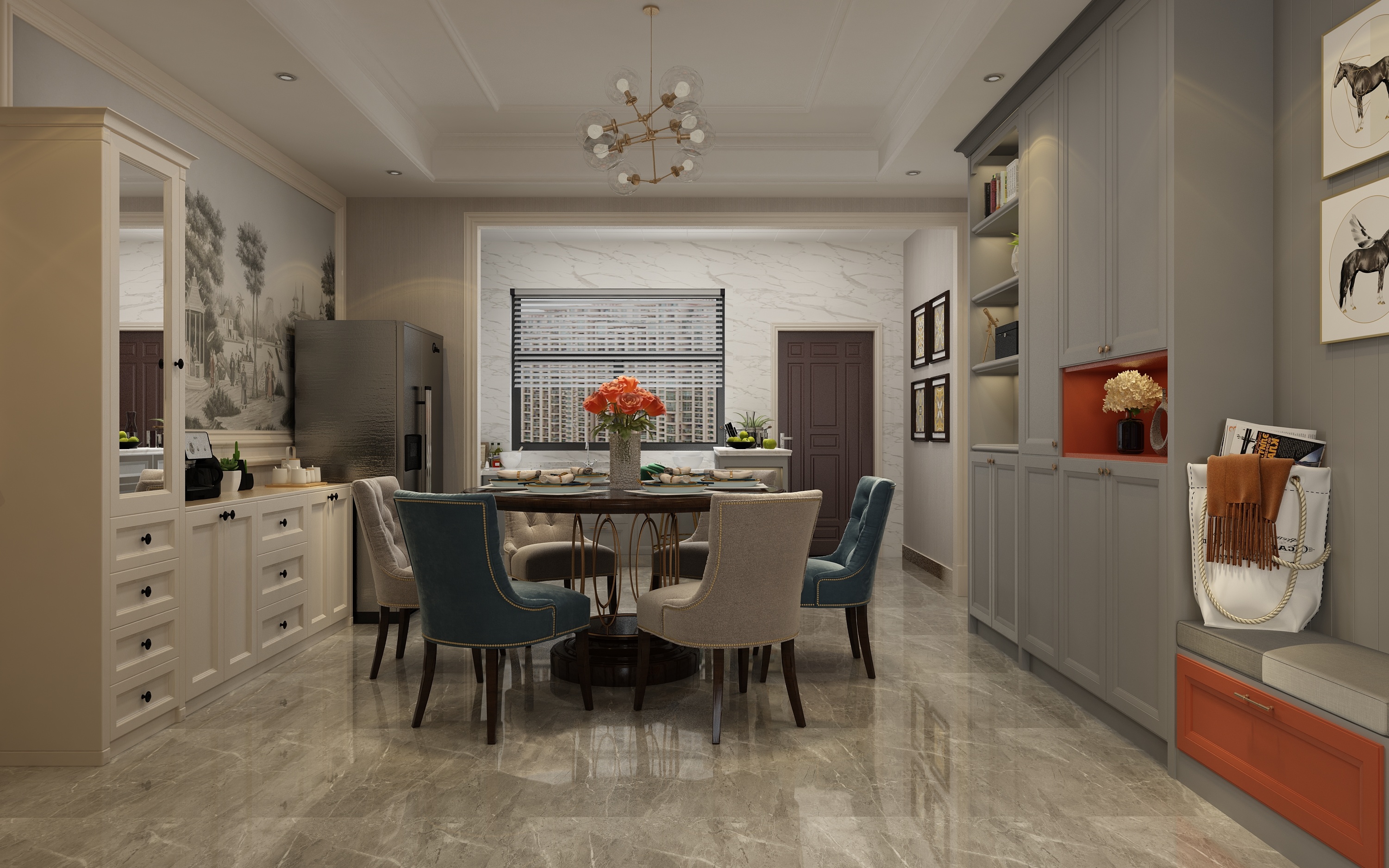美式轻奢客餐厅