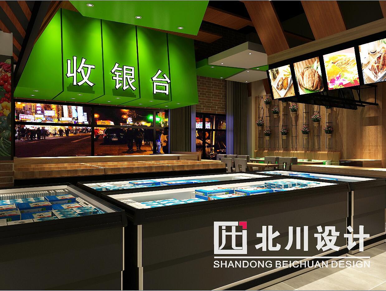 黄山徽三生鲜超市设计