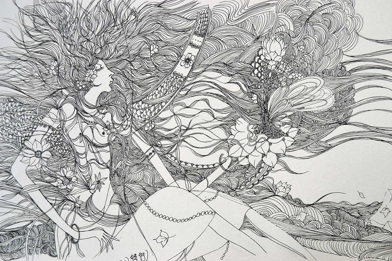 临摹小画（图ZMjYwNDY3OTI=） - 艺术插画 - 站酷设计师那是谁057原创素材 - 站酷ZCOOL