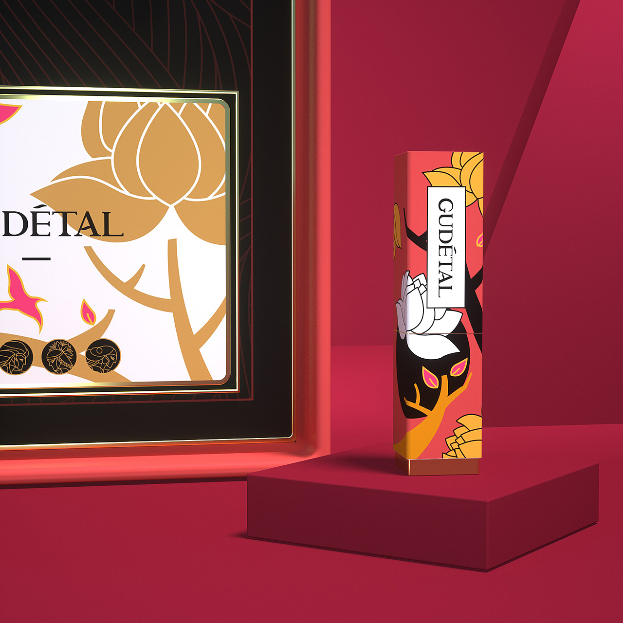 GUDÉTAL×卢帅 | 看你一眼，便知四季（图ZMTg0MDcyMTY4） - 品牌 - 站酷设计师卢帅品牌设计原创素材 - 站酷ZCOOL