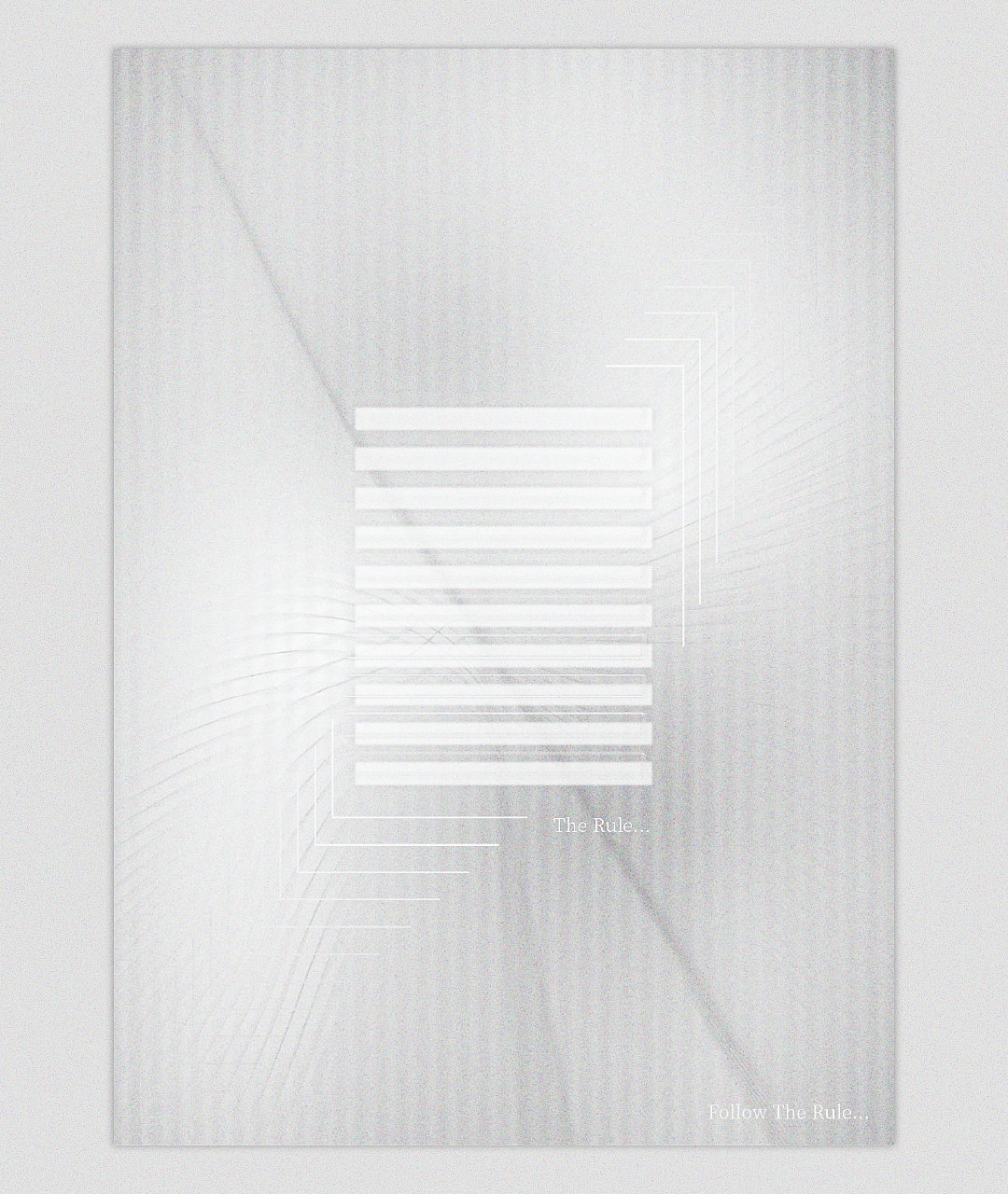 【秩序与混乱】平面海报设计 | Graphic Design