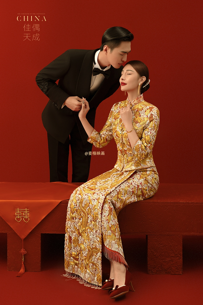 囍| 古装秀禾婚纱照