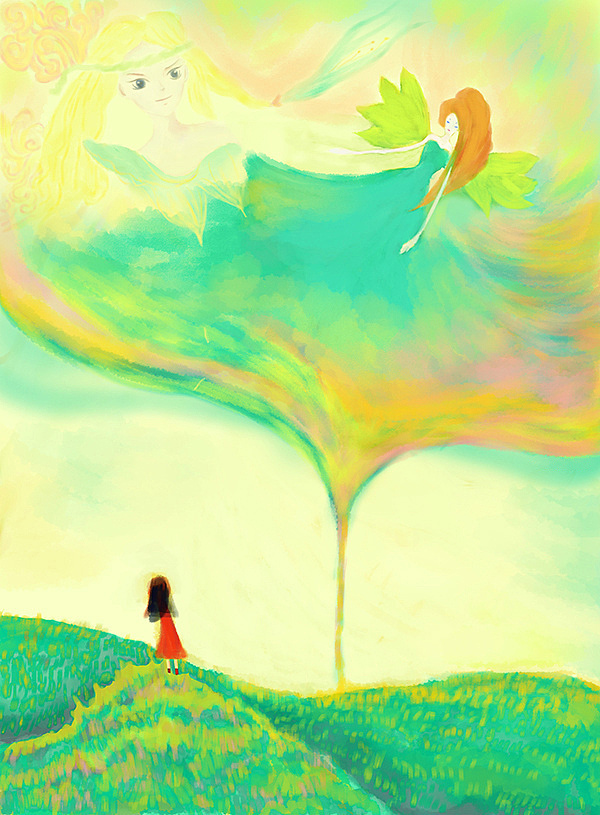 浸染|插画|其他插画|余音微微 - 原创作品 - 站酷 (zcool)