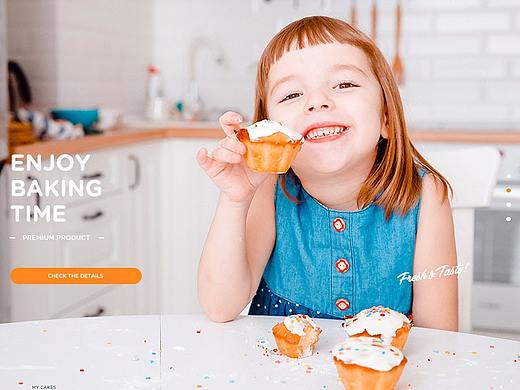 Website design: My Cakes#