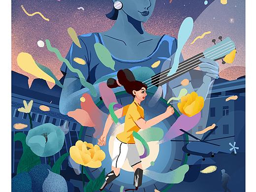 感恩生命中陽光的人（個人主頁-ZNDExNDg1MDg=） - 商業(yè)插畫 - 站酷設計師YQiborn原創(chuàng)素材 - 站酷ZCOOL