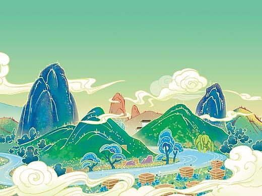 蜂蜜   包装插画设计