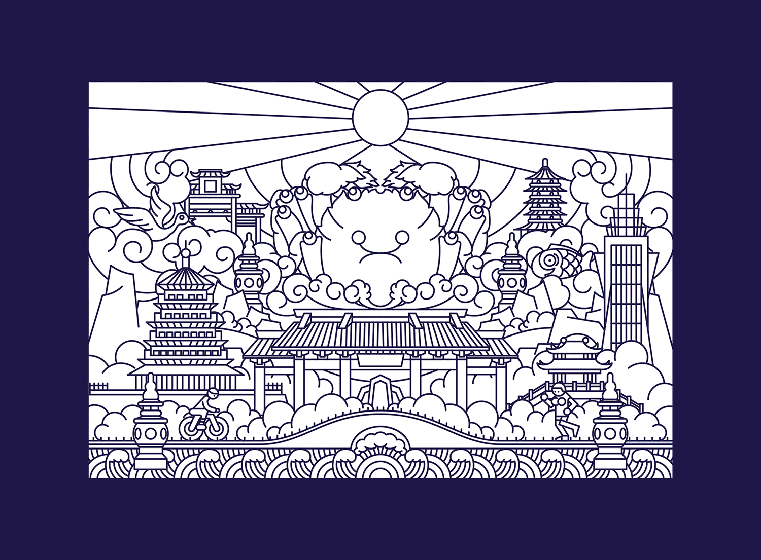 阳澄湖大闸蟹包装设计（图ZMTIzMTgzNzg0） - 包装 - 站酷设计师所喜原创素材 - 站酷ZCOOL