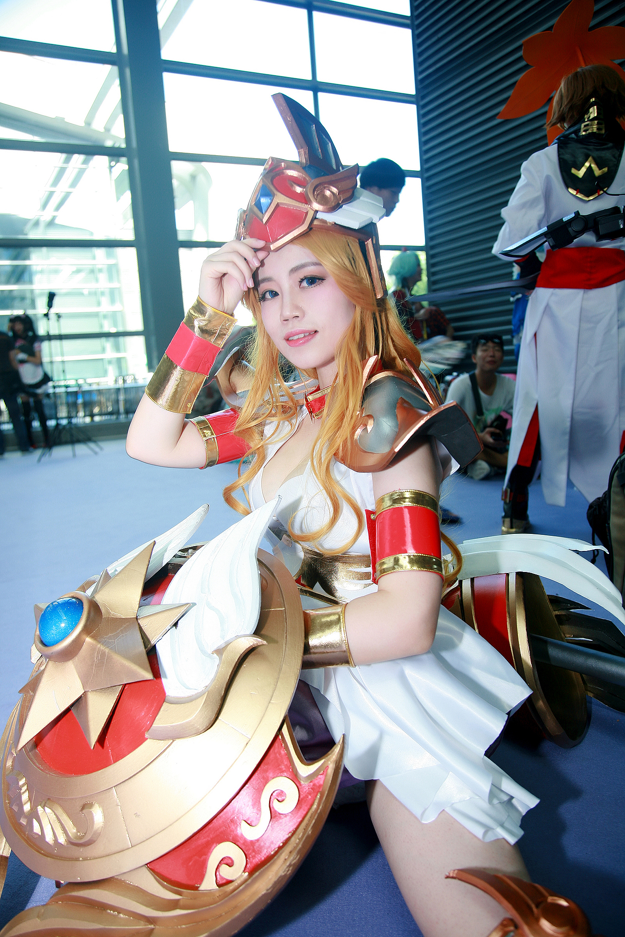 王者荣耀战争女神雅典娜cos