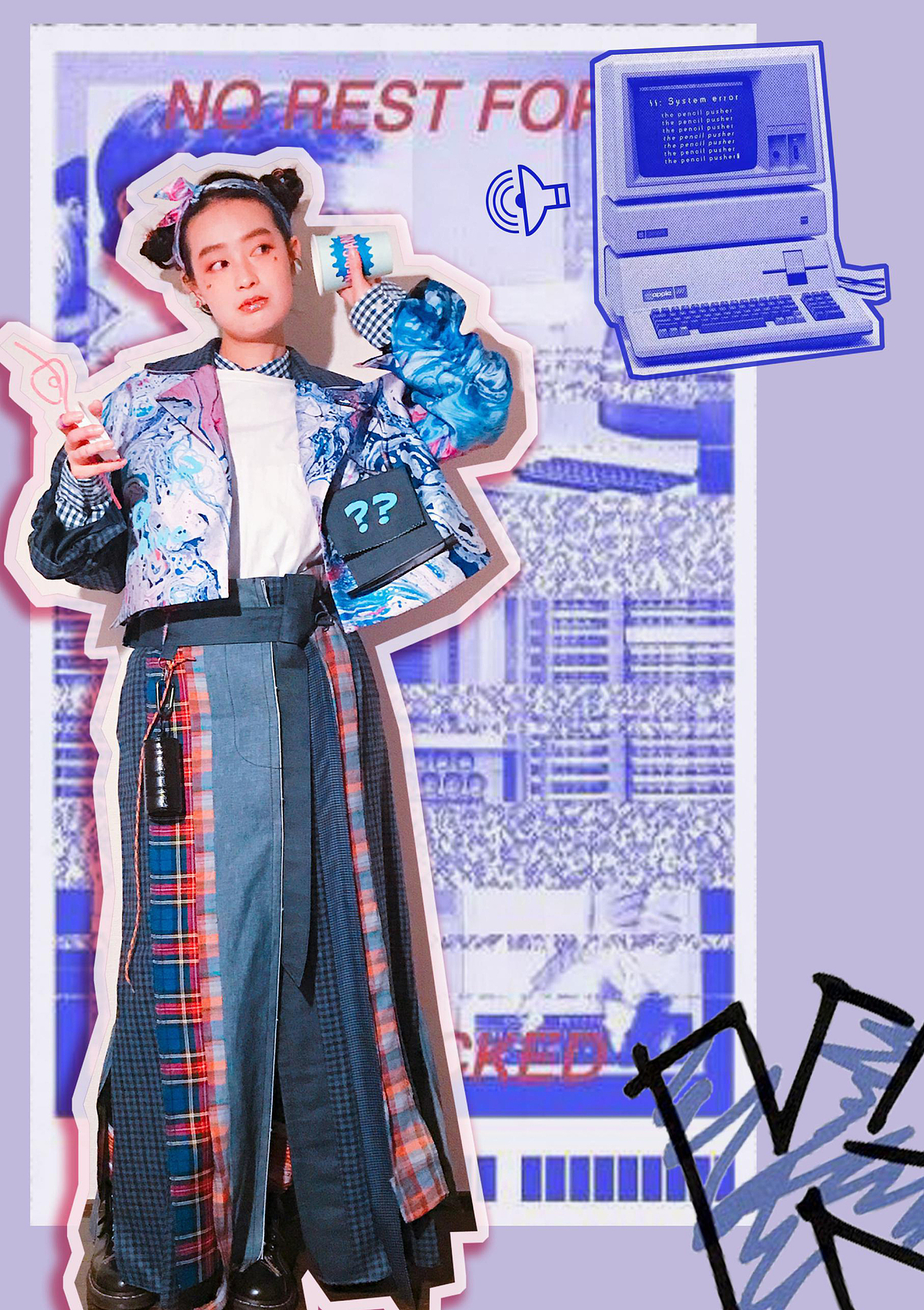 墨流し染色技术在现代时装上的应用（图ZMTA1MzY3ODcy） - 休闲/流行服饰 - 站酷设计师Tenkyo0528原创素材 - 站酷ZCOOL