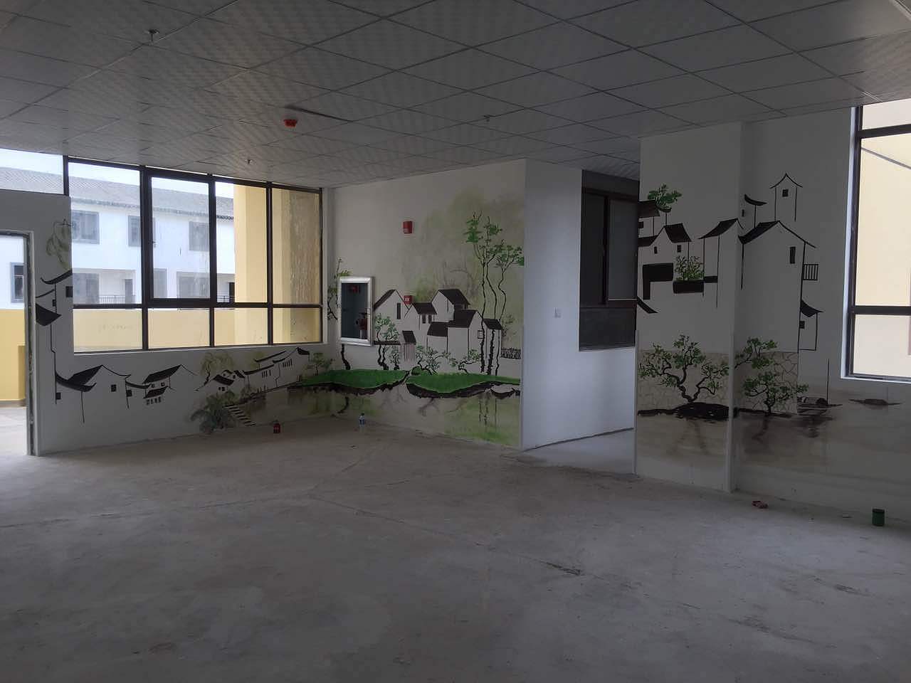 云南昆明曲靖陆良机关幼儿园墙体彩绘墙画墙绘幼儿园（图ZMTA2NTM1NjQ4） - 其他手工艺 - 站酷设计师云南锦泰彩绘原创素材 - 站酷ZCOOL