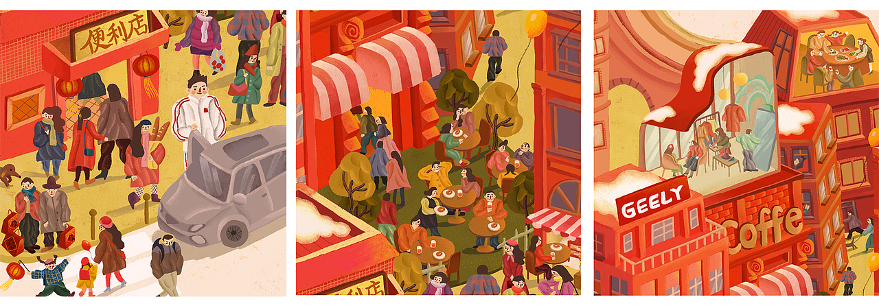 新年特辑（图ZMTA2NzUwOTEy） - 商业插画 - 站酷设计师张王哲原创素材 - 站酷ZCOOL
