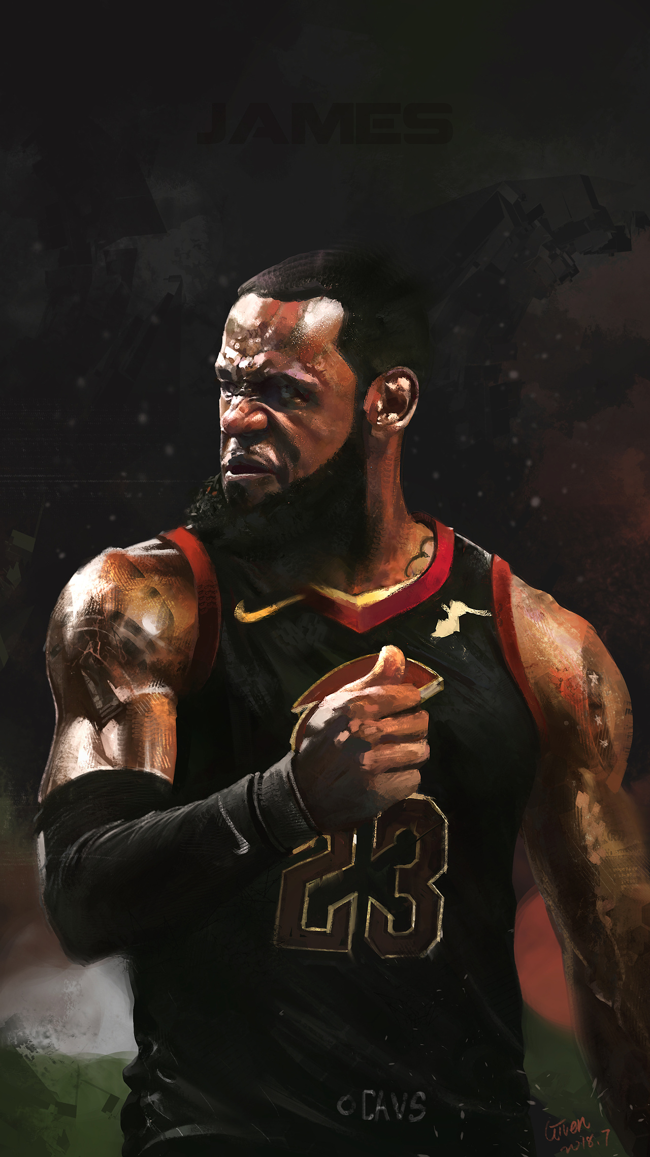 LeBron James 自用壁纸