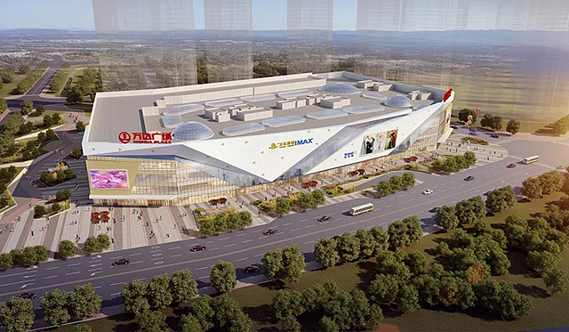 揭阳万达广场购物中心快开业了看设计效果图怎么样