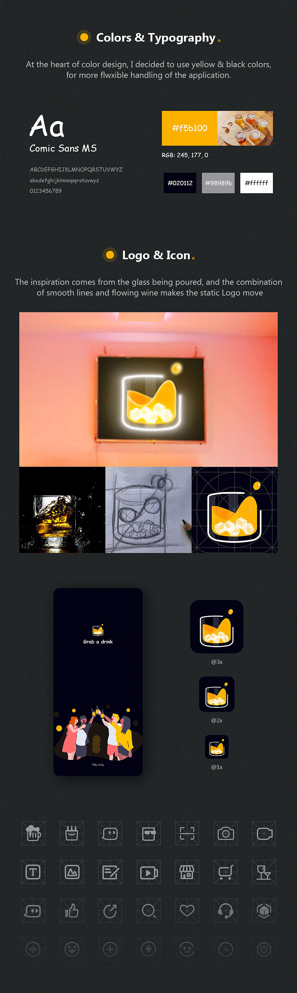 喝点APP（图ZMTk0OTIxMTQ0） - APP界面 - 站酷设计师Holly銮銮原创素材 - 站酷ZCOOL