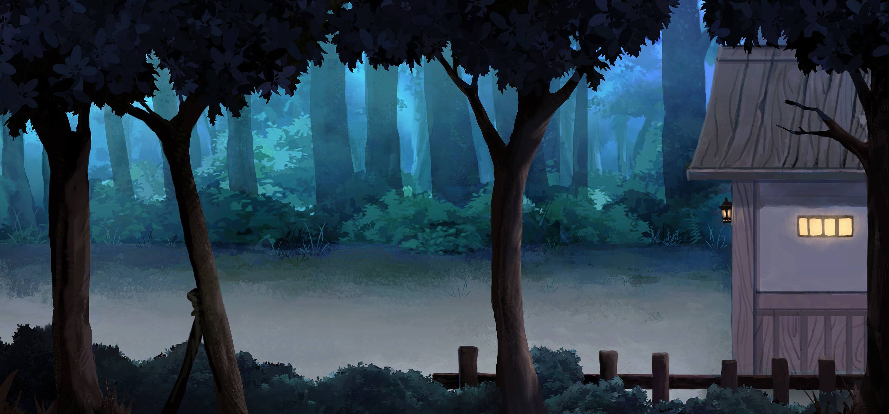 动画场景绘制|动漫|动画片|rk设计 - 原创作品 - 站酷 (zcool)