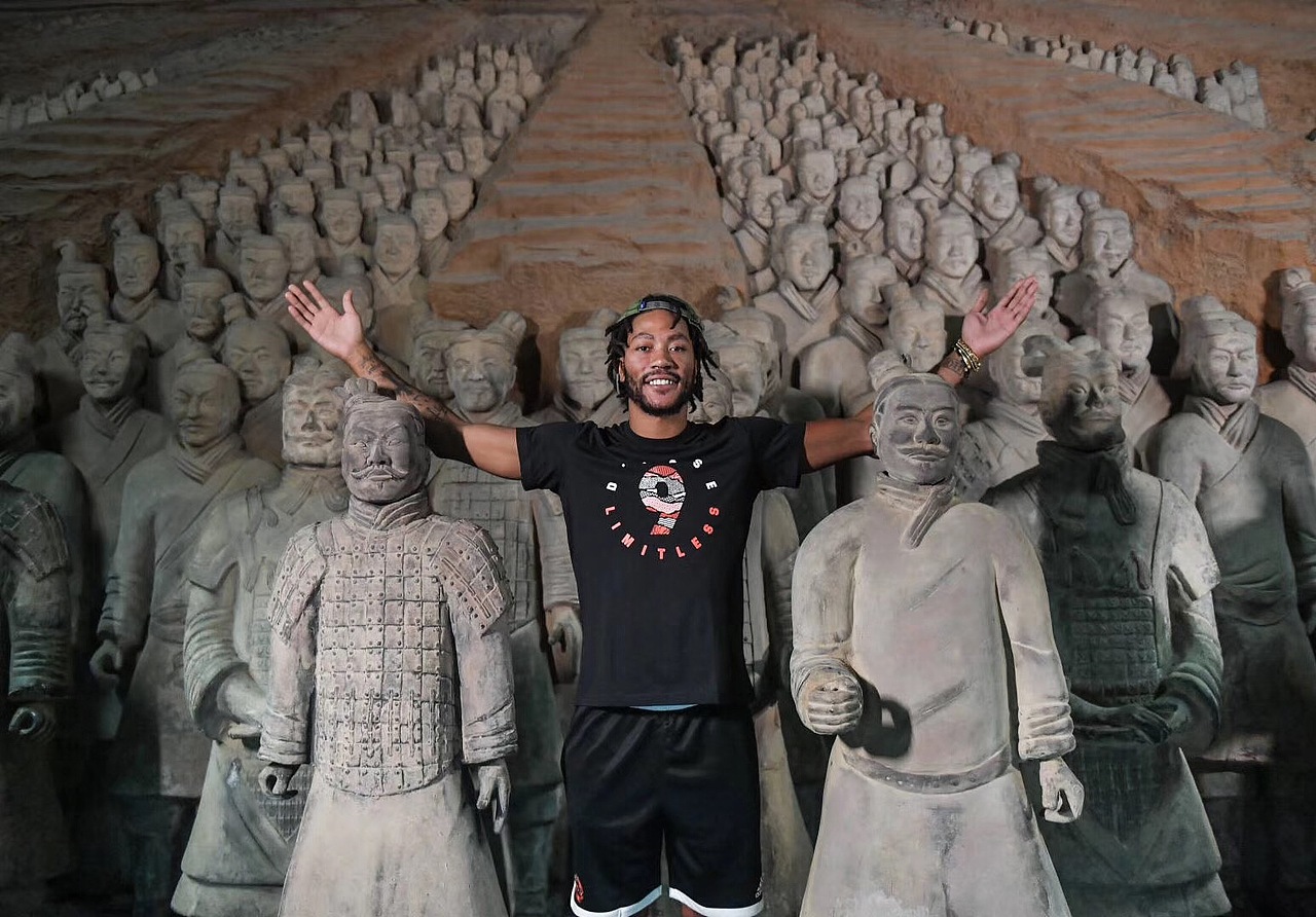 adidas2018罗斯中国行插画设计,球星卡,nba篮球美漫