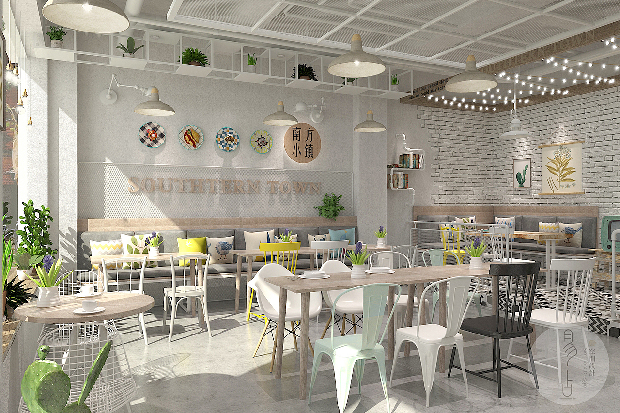 南方小镇餐厅（图ZNjEyMTc3NDg=） - 展陈设计 - 站酷设计师山禾谷设计原创素材 - 站酷ZCOOL