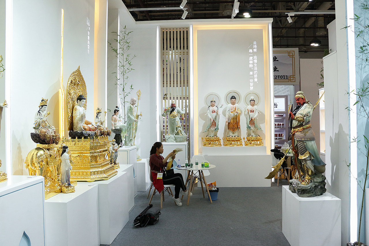 厦门国际佛事展会 部分公司产品展示