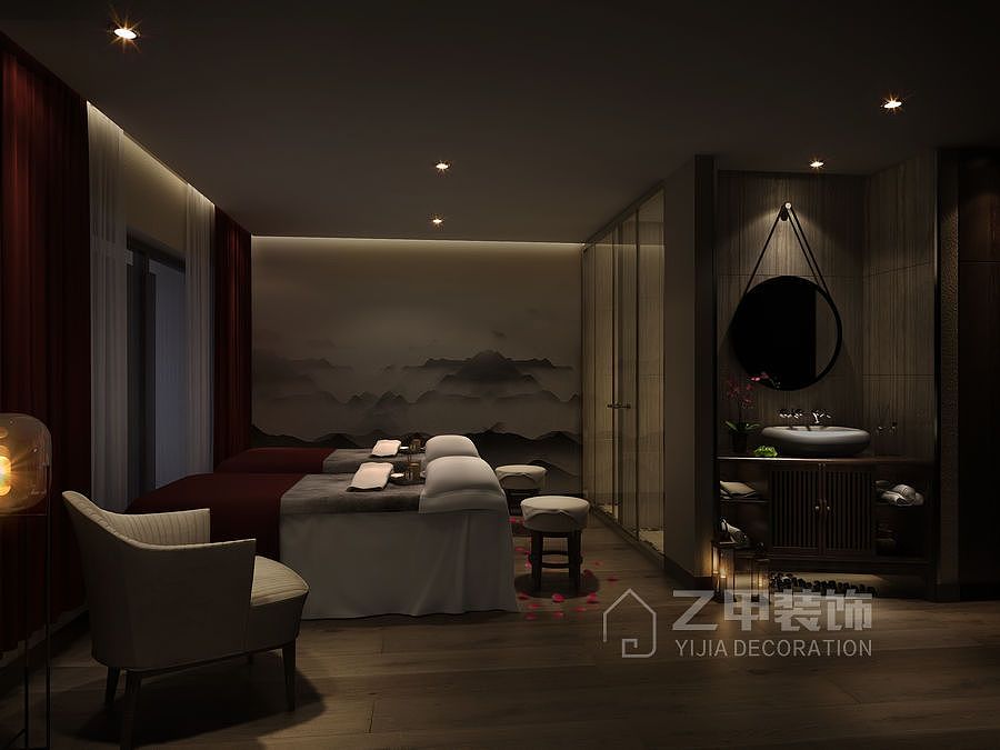 甘肃美容院设计|兰州,天水,白银美容院装修设计