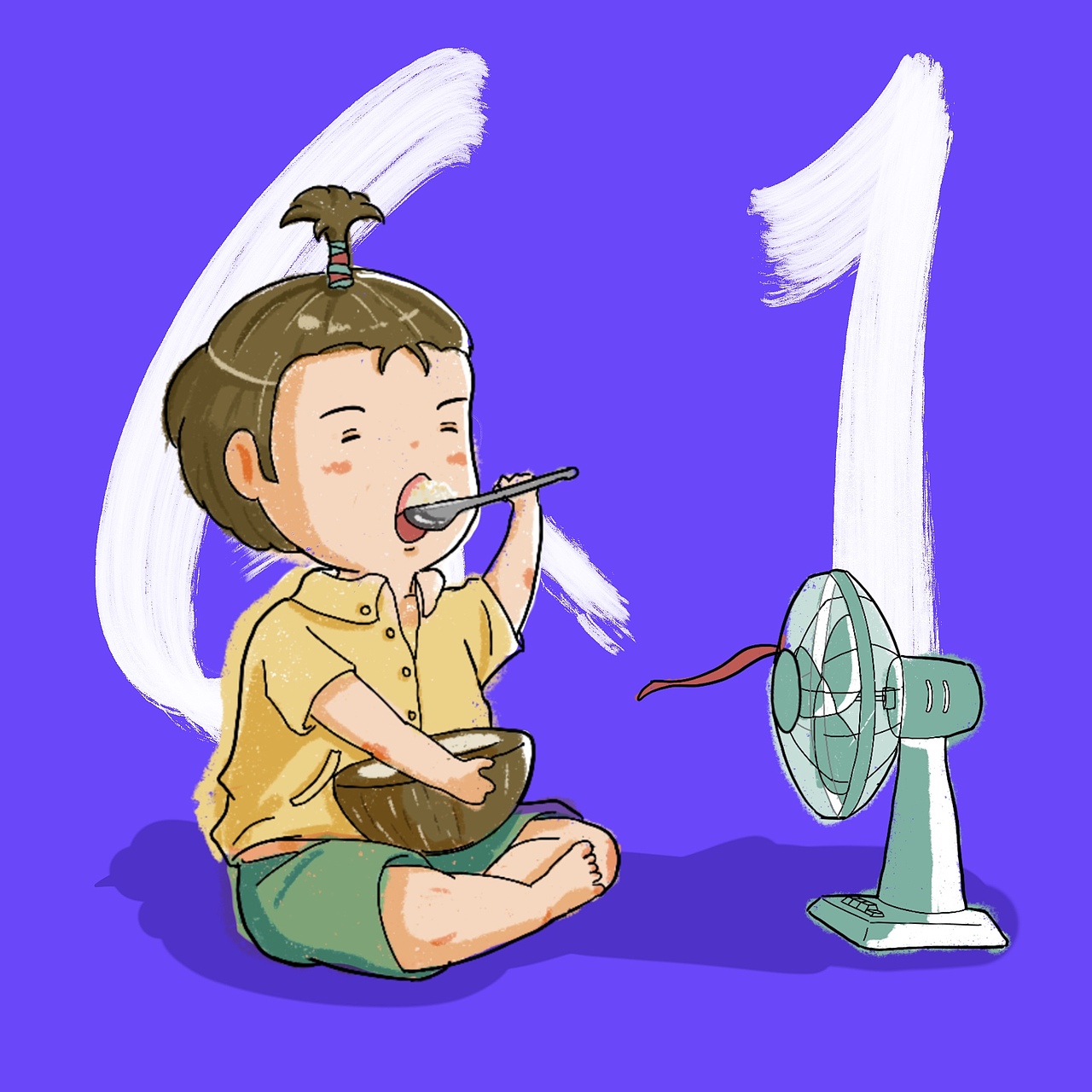 六一的小糙图，想要抓住六一的尾巴（图ZMjEwMjc5NjI4） - 创作习作 - 站酷设计师欧吉ouji原创素材 - 站酷ZCOOL