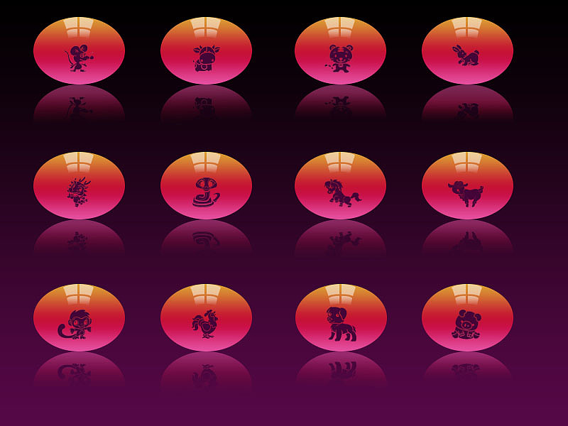 UI水晶图标练习