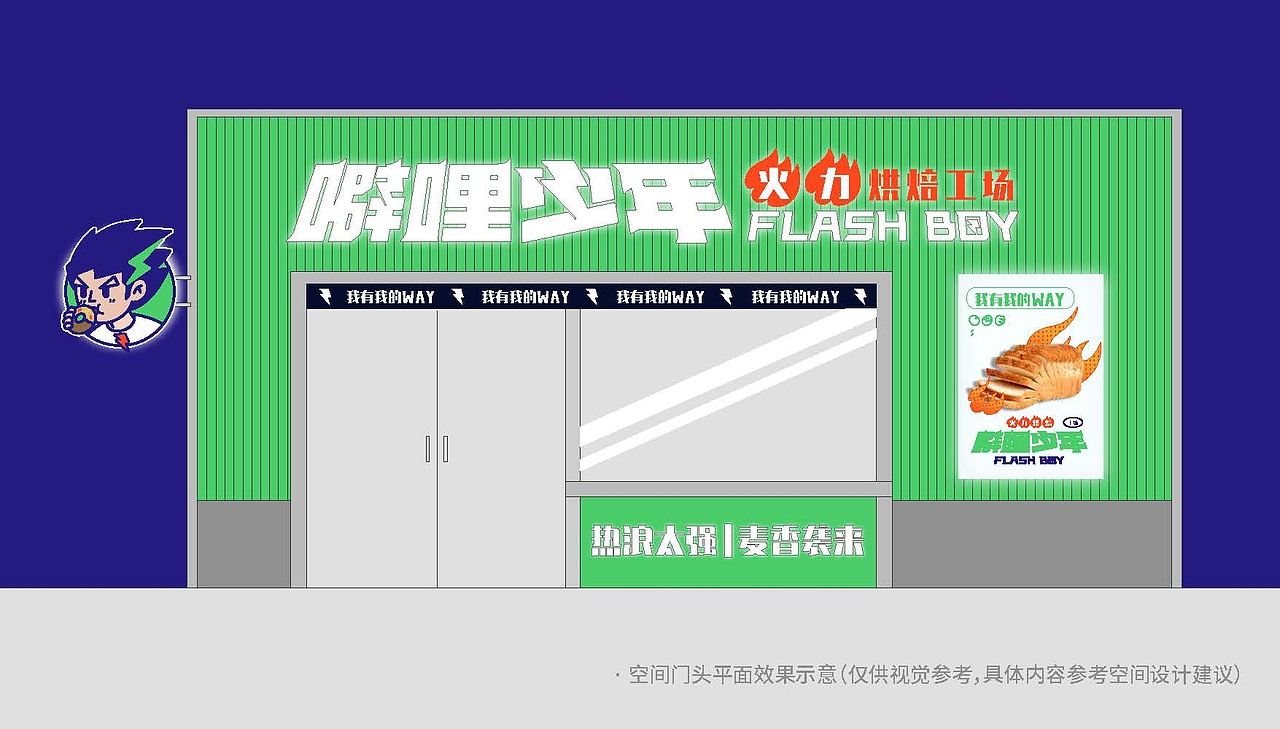 噼哩少年·火力烘焙工场 烘焙品牌策划设计